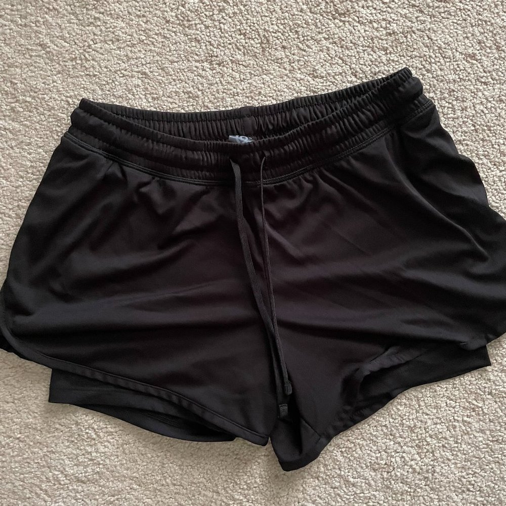 Champion Black Athletic Shorts Size Small